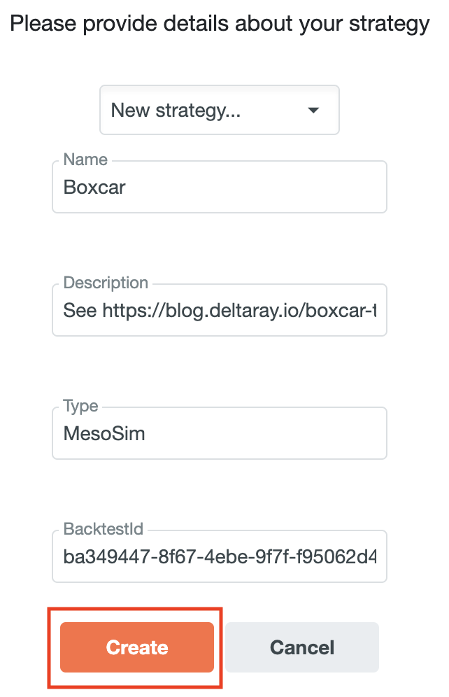 MesoLive Import Trade